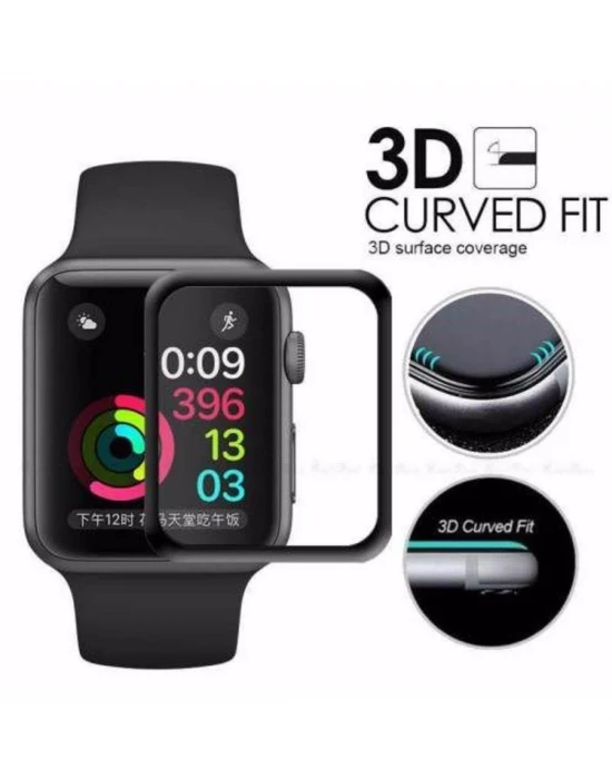 İphone Watch 42mm Polimer Nano Tam Kaplama Ekran Koruyucu