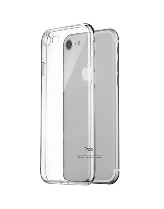 İphone XR Şeffaf Tıpalı Kamera Korumalı Silikon Kılıf