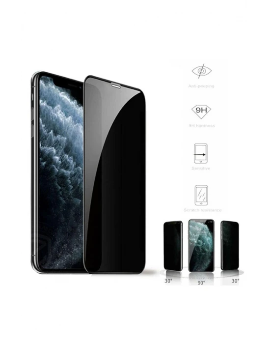 İphone14 Pro Max Hayalet-Privacy 10D Cam Ekran Korucucu