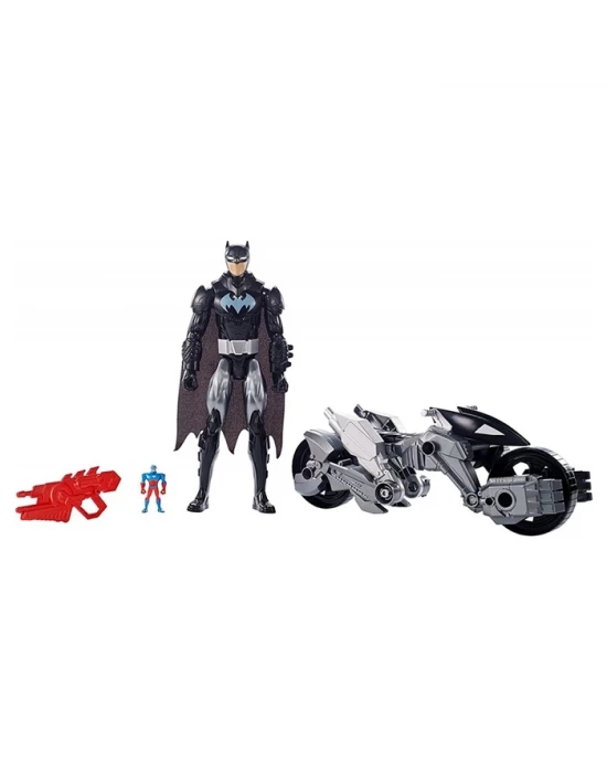 JLA 30cm Figür ve Aracı Oyun Seti