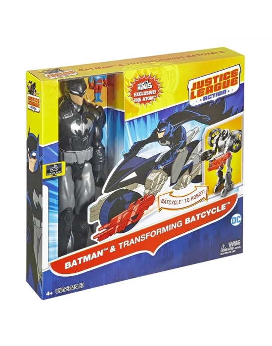 JLA 30cm Figür ve Aracı Oyun Seti
