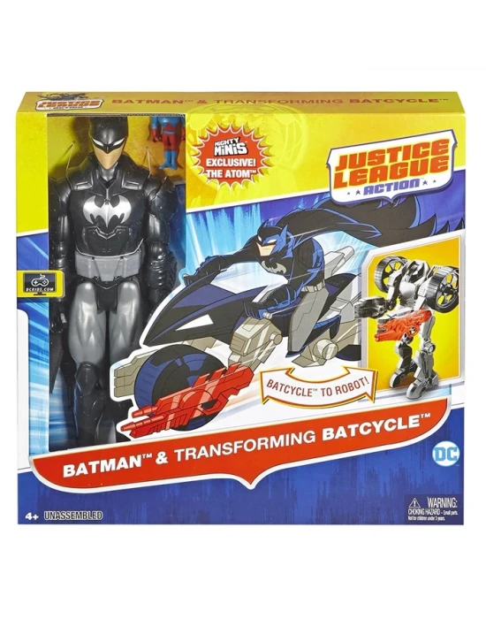 JLA 30cm Figür ve Aracı Oyun Seti