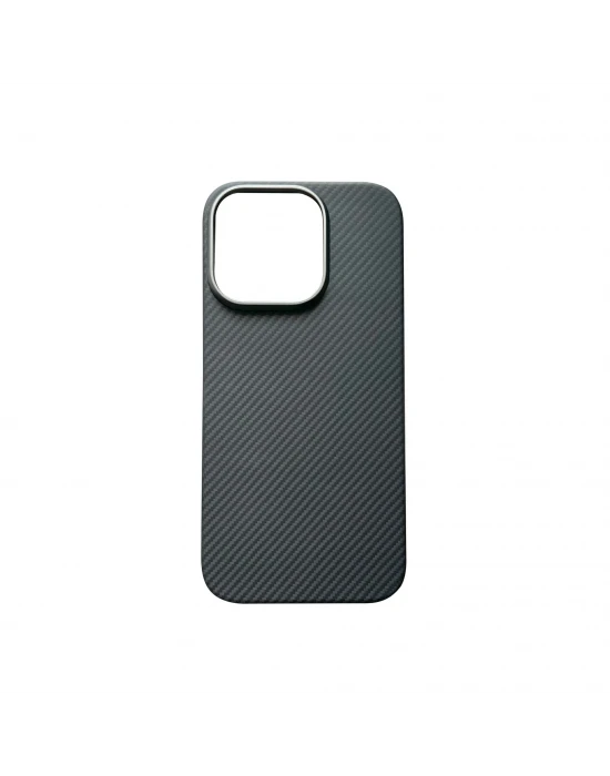 Joykevlar İphone 15 Pro Max Gerçek Kevlar Carbon Premium Telefon Kılıfı