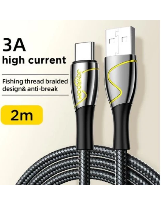 Joyroom 2 mt Usb Lighting Metal Kopmaz Kablo