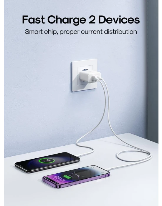 Joyroom 20W Pd 2 Port Şarj Aleti