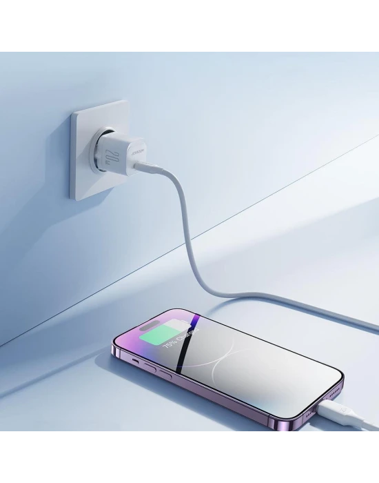 Joyroom 20W Pd Adaptör Ve Type-C To Lightning Kablo Seti