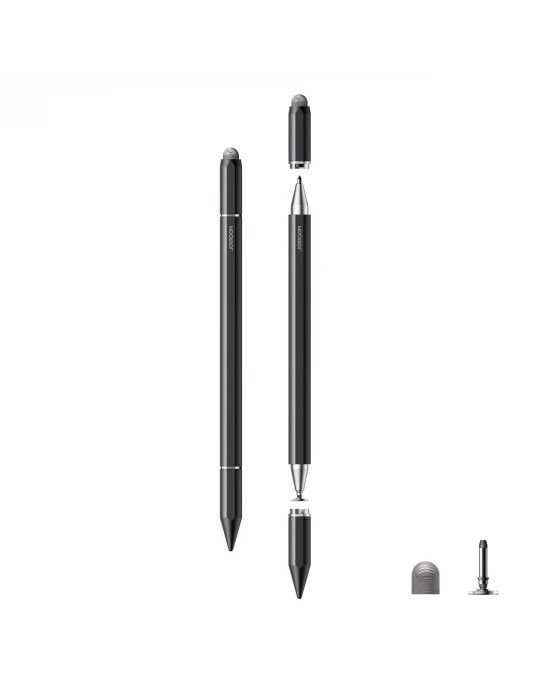 Joyroom 3ü 1 Arada Manyetik Pasif Kapasitif Stylus Kalem - Siyah