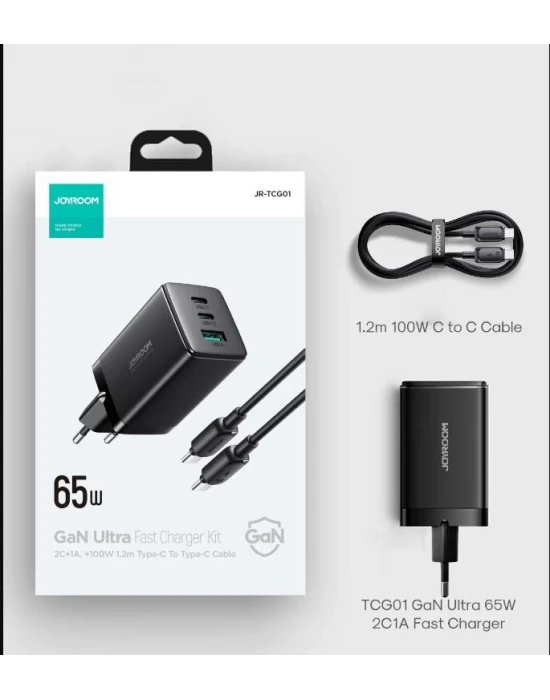 Joyroom 65W Pd Usb Çoklu Şarj Kablosu