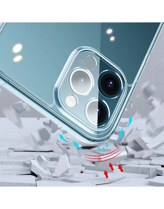 Joyroom Crystal Seri Şeffaf Telefon Kılıfı İphone 12