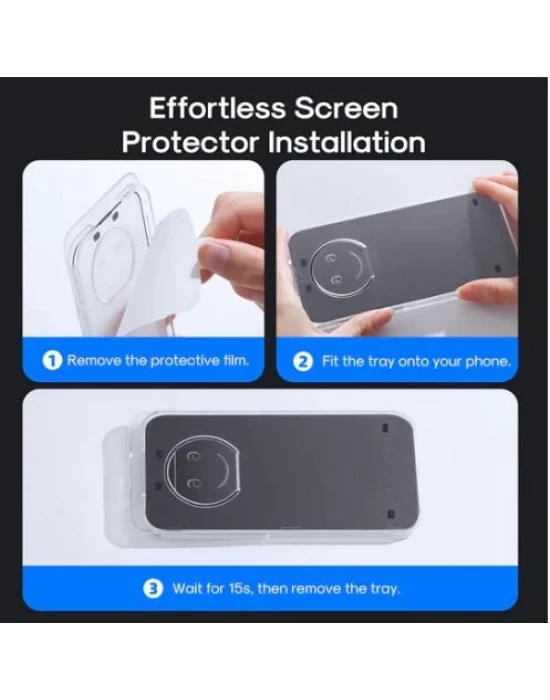 Joyroom İphone 12pro Max Hd Kurulum Aparatlı Cam Ekran Koruyucu