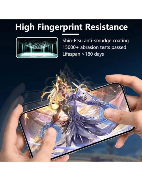Joyroom İphone 15-16 Plus Uyumlu Gerçek Corning Gorilla Glass Cam Ekran Koruyucu