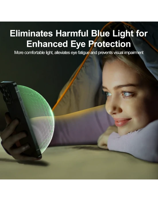 Joyroom İphone 15 Pro Eyecare Göz Korumalı Ekran Koruyucu
