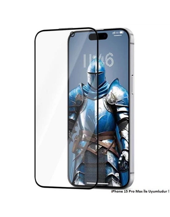 Joyroom İphone 15 Pro Max Uyumlu Gerçek Corning Gorilla Glass Cam Ekran Koruyucu