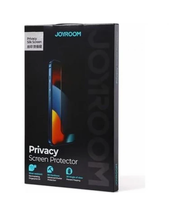 Joyroom İphone 15 Pro Premium Hayalet Ekran Koruyucu Cam