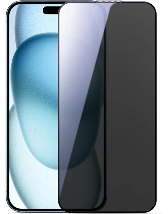 Joyroom İphone 16 Plus ile Uyumlu Privacy Cam Ekran Koruyucu