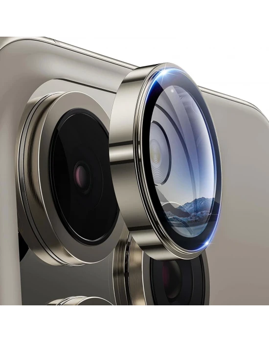 Joyroom İphone 16 Pro Ve 16 Pro Max Uyumlu Sapphire Lens Koruyucu
