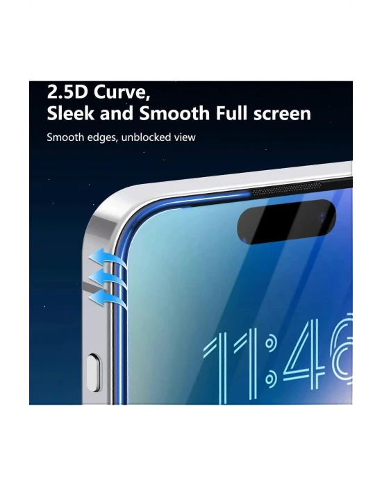 Joyroom İphone 17 Pro Max Privacy Cam Ekran Koruyucu
