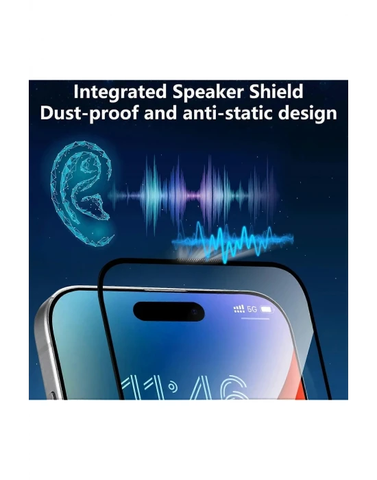 Joyroom İphone 17 Pro Max Privacy Cam Ekran Koruyucu