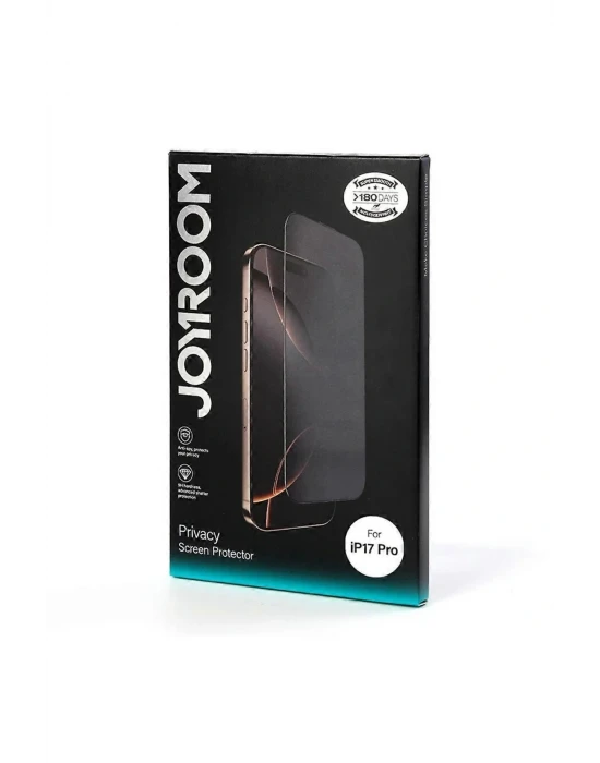 Joyroom İphone 17 Pro Privacy Cam Ekran Koruyucu
