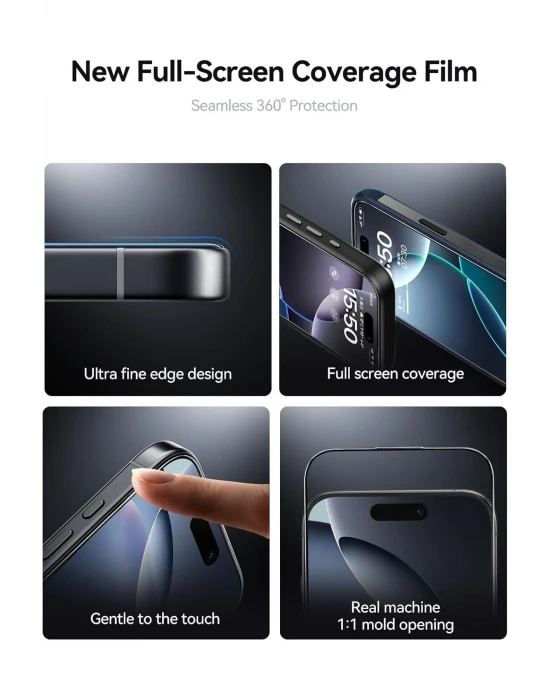 Joyroom İphone 17 Pro Reinforced Hardness Cam Ekran Koruyucu