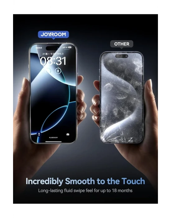 Joyroom İphone 17 Pro Reinforced Hardness Cam Ekran Koruyucu