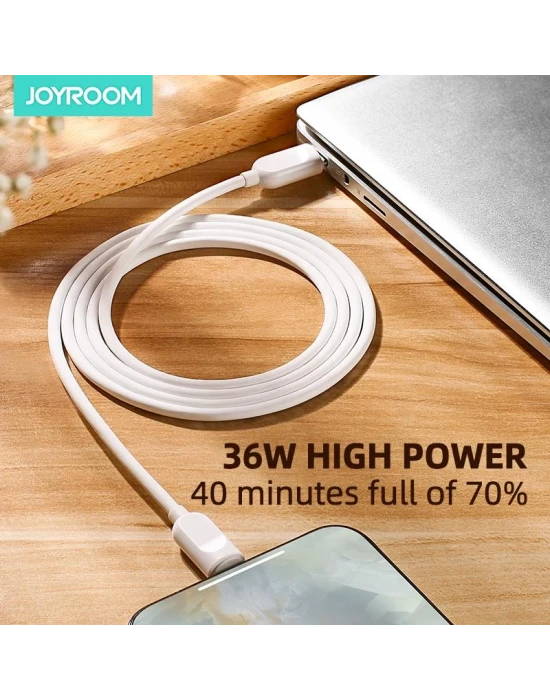Joyroom İphone Lightning to Type-C PD Hızlı Şarj Kablosu 1M