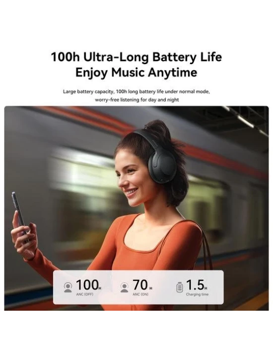 Joyroom JH2 Hybrid ANC Wireless Kafaüstü Kulaklık
