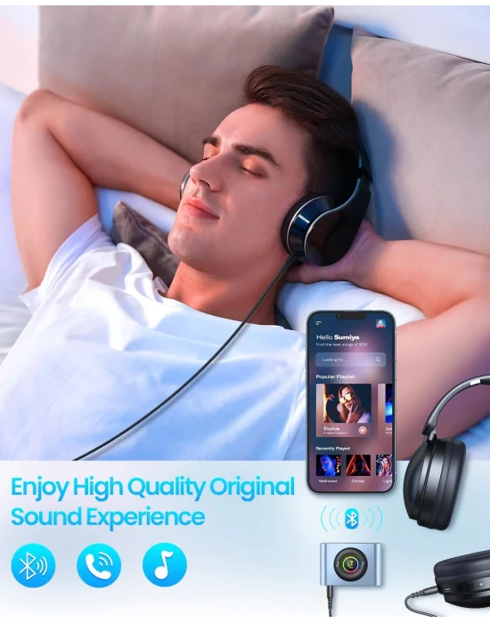 Joyroom JR-CB1 Bluetooth 5.3 3IN1 Bluetooth Araç Adaptörü