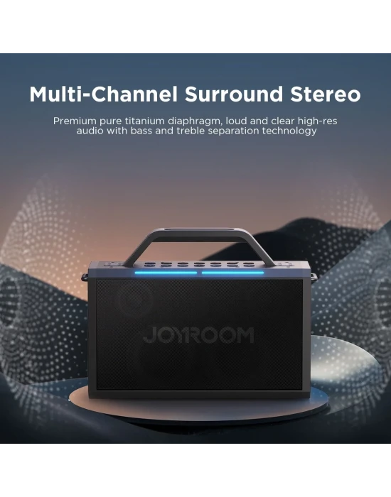 Joyroom JR-MW03 150w 2 Mikrofonlu 24.000 Mah Wireless Speaker