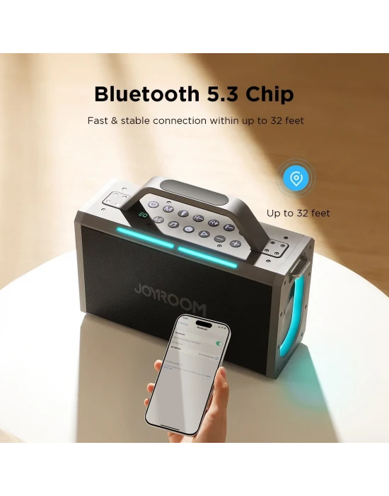 Joyroom JR-MW03 150w 2 Mikrofonlu 24.000 Mah Wireless Speaker