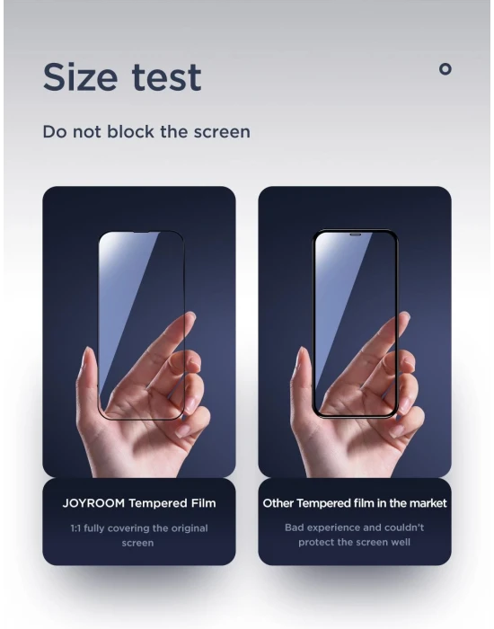 Joyroom JR-PF011 İphone 11 9H Temperli HD Ekran Koruyucu