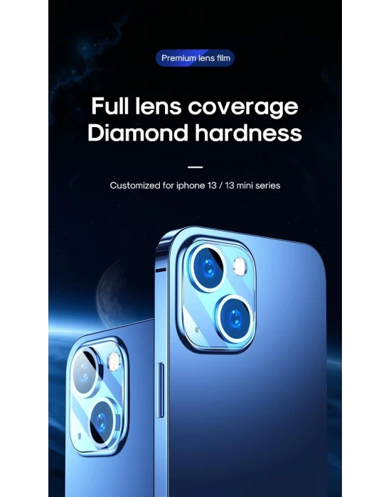 Joyroom JR-PF860 12 Pro Max Kamera Lens Koruyucu Cam