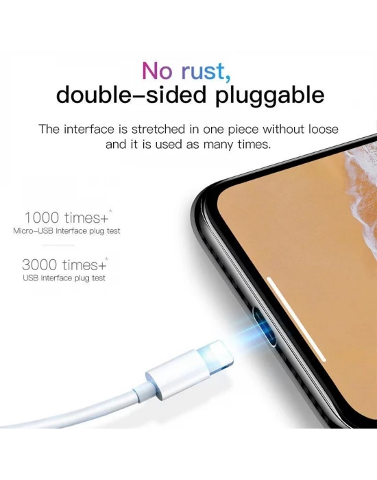 Joyroom Jr S113 2A İphone Lightning 1 Metre iPhone Hızlı Şarj Kablosu