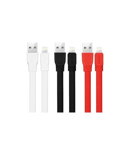 Joyroom JR-S118 İphone Lightning USB Hızlı Şarj ve Data Kablosu 1m Beyaz