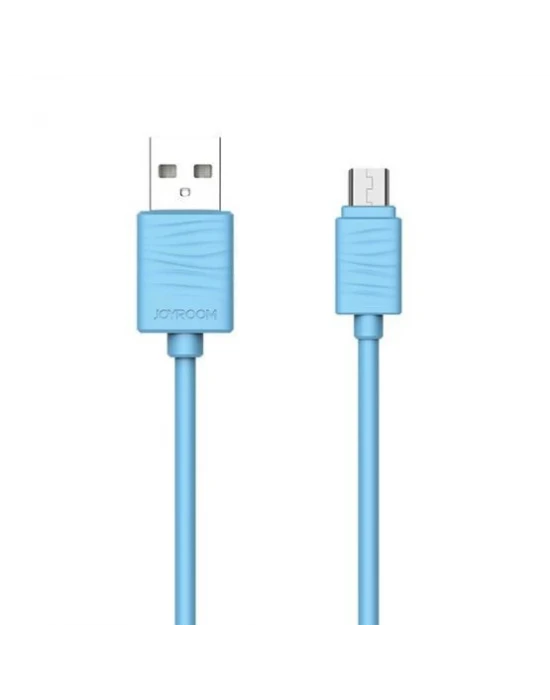Joyroom JR-S118 Micro USB Hızlı Şarj ve Data Kablosu 1m Mavi
