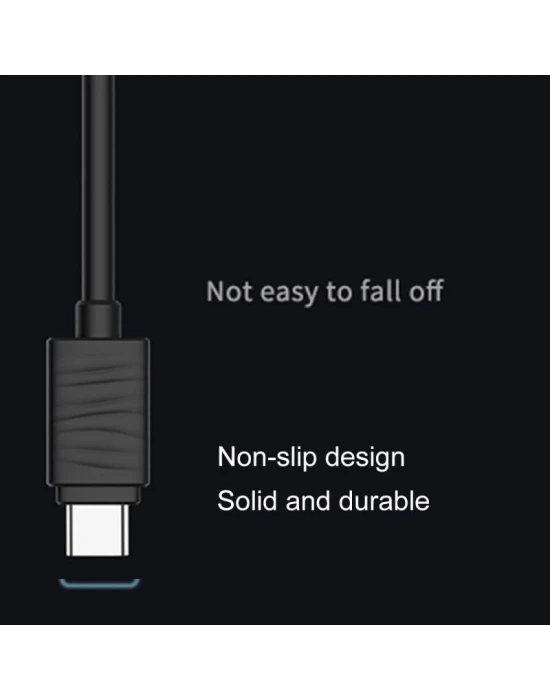 Joyroom JR-S118 Type-C USB Hızlı Şarj ve Data Kablosu 1m Siyah