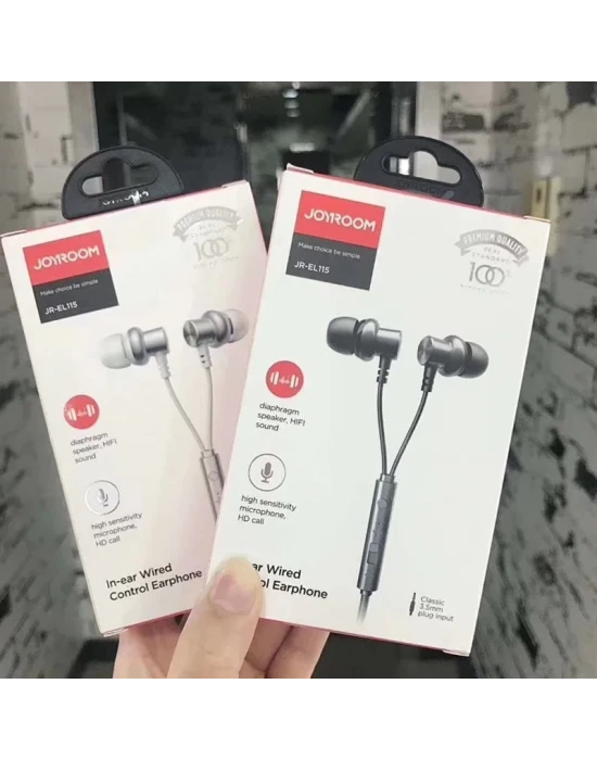 Joyroom Kablolu Kulaklık Tak Çalıştır EL115