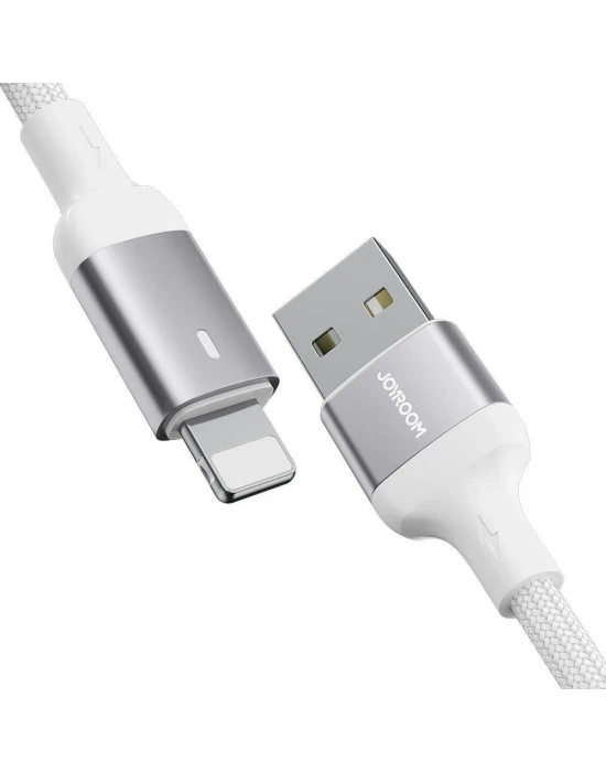 Joyroom Lighting Metal kopmaz Kablo 3m Beyaz