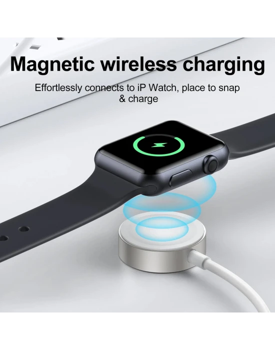 Joyroom Manyetik Type-C Giriş İphone Watch Kablosuz Şarj Aleti