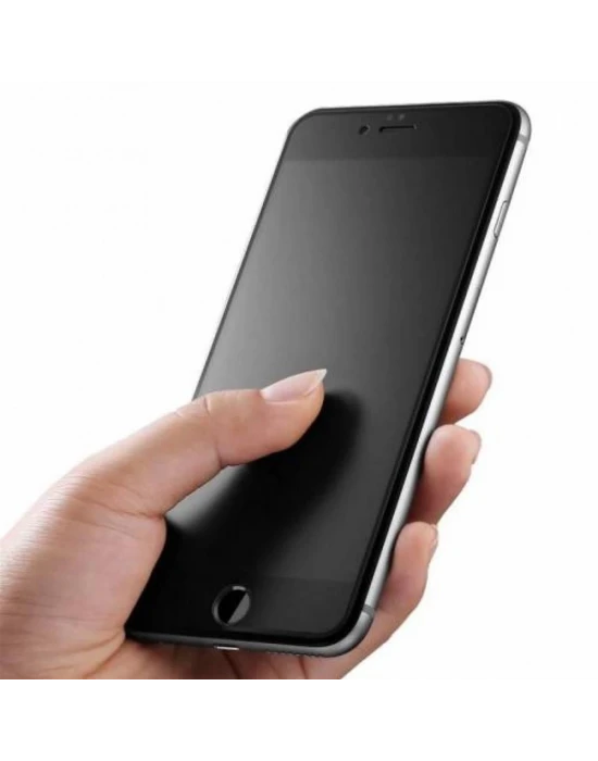 Joyroom Mat Full Cam iPhone 7-8 Plus Temperli Cam Ekran Koruyucu Siyah