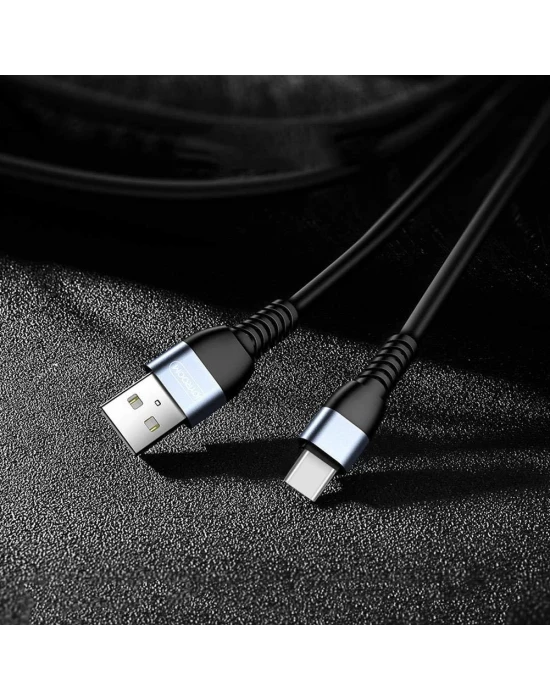 JOYROOM MİCRO SİYAH 3M 2.4A DATA CABLE