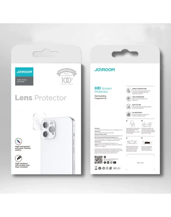 Joyroom PF730 İphone 12 Kamera Lens Koruyucu