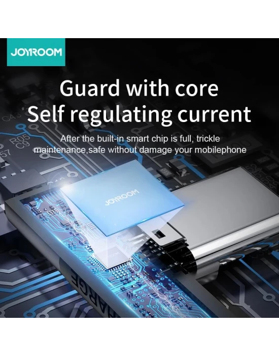Joyroom S-1230N4 3A USB - Type-C Hızlı Şarj ve Data Kablosu Gaming Mint Yeşili