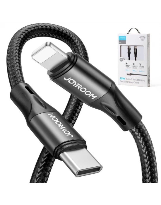 Joyroom S-2024N1 PD Hızlı Şarj ve Data Kablosu Type-C to Lightning 20W 2M