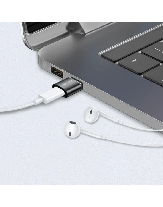 Joyroom S-H152 Adaptörü USB to Type-C Siyah