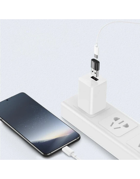 Joyroom S-H152 Adaptörü USB to Type-C Siyah