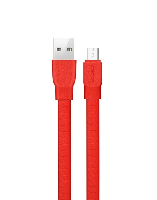 Joyroom S-L127 Titan Serisi TPE Mikro Şarj ve Data Kablosu 1.2m Kırmızı
