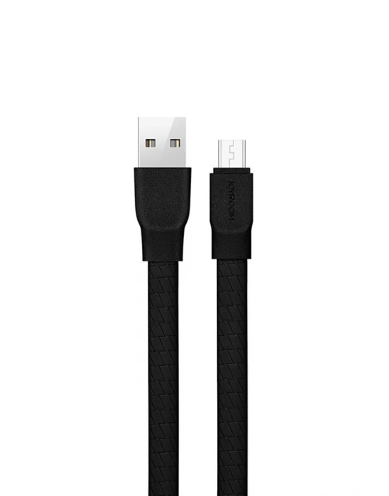 Joyroom S-L127 Titan Serisi TPE Mikro Şarj ve Data Kablosu 1.2m Siyah
