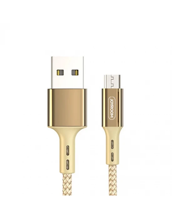 Joyroom S-M351 Mikro Şarj ve Data Kablosu 1M Gold