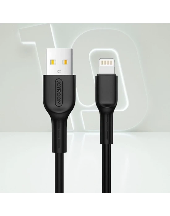 Joyroom S-M357S İphone Lightning Şarj ve Data Kablosu 2A 1m Siyah